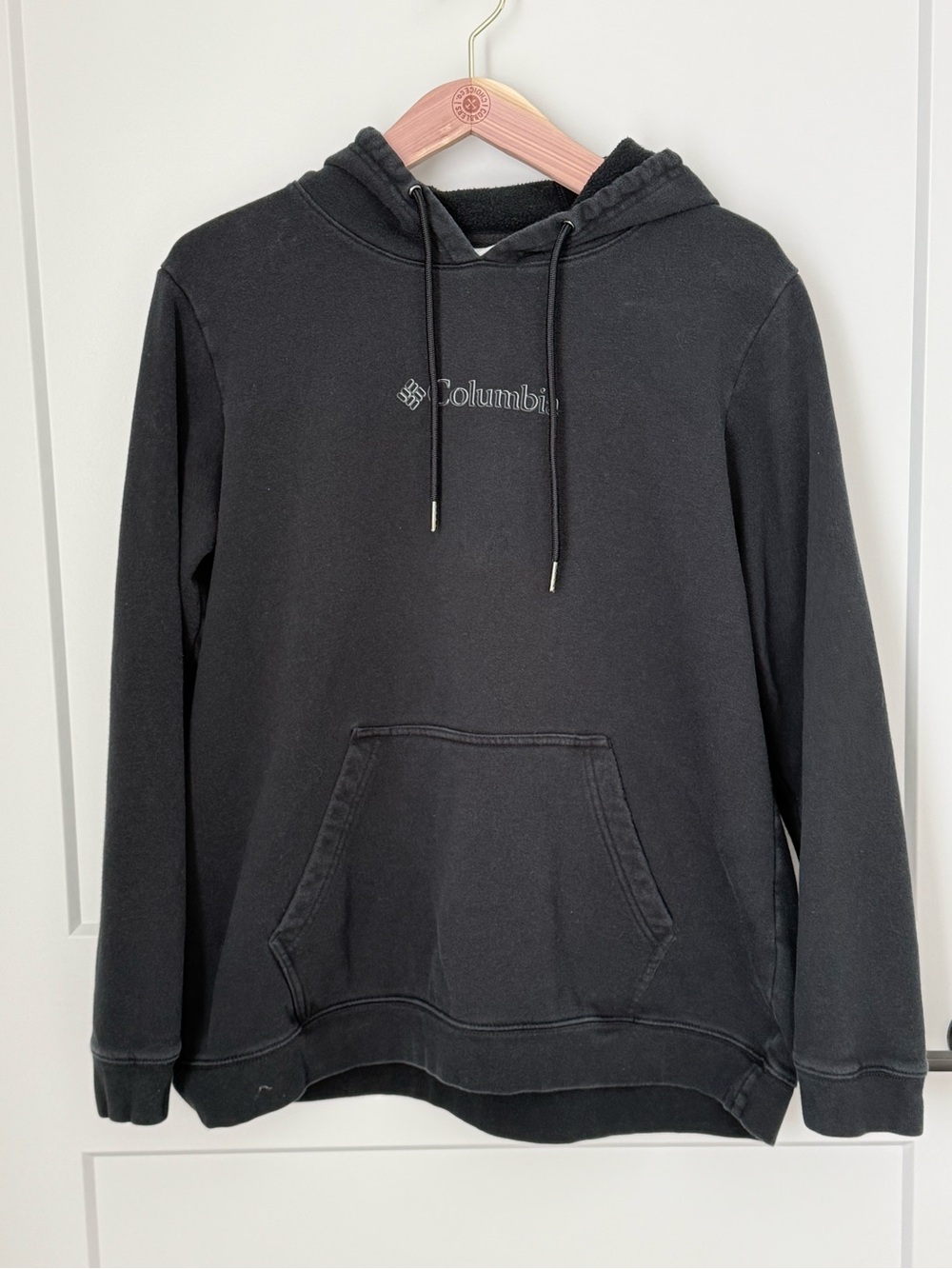 Columbia Women’s Logo II Black Pullover Hoodie Size L